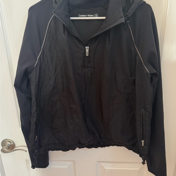 Outdoor Voices Jackets & Blazers - Outdoor Voices Black Running Jacket